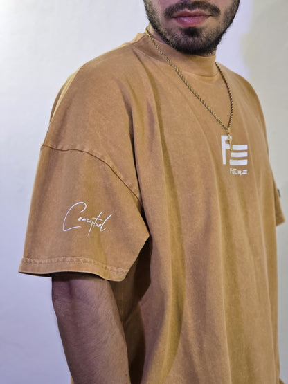 Camiseta Natural CONCEPTUAL (Acid wash)