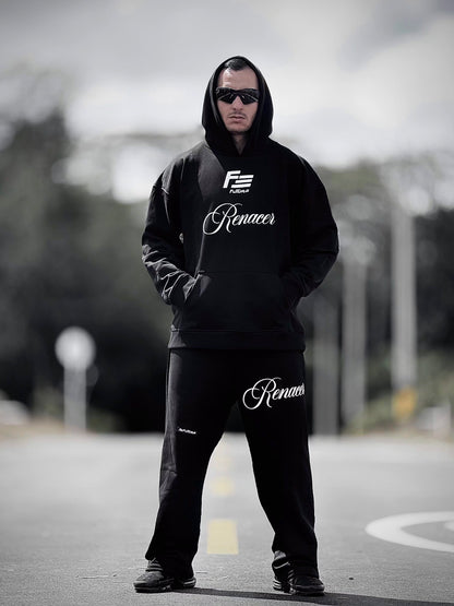 Hoodie RENACER Negro Premium