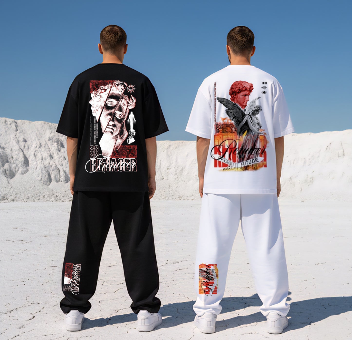 Sudadera RENACER Blanca Premium