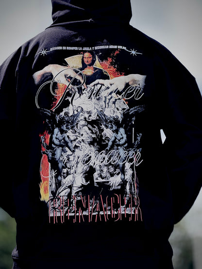 Hoodie RENACER Negro Premium