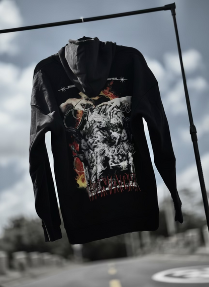 Hoodie RENACER Negro Premium