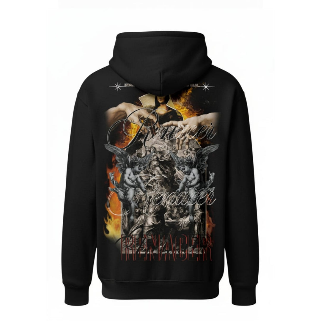 Hoodie RENACER Negro Premium